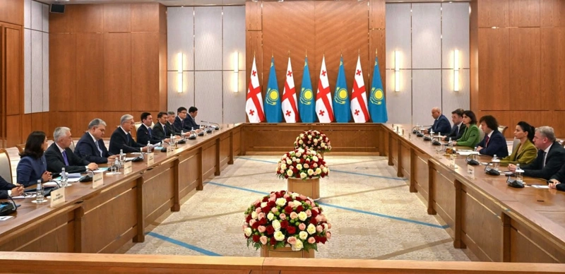 Tokayev and Kobakhidze discuss trade and cultural cooperation between Kazakhstan and Georgia