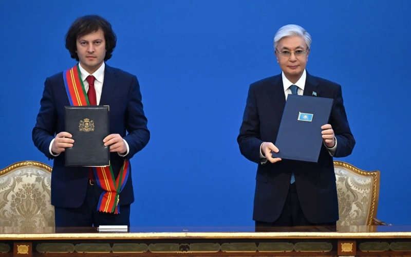 Kazakhstan and Georgia elevate ties to strategic partnership