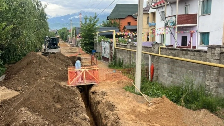 Строительство водозабора в Алматы 