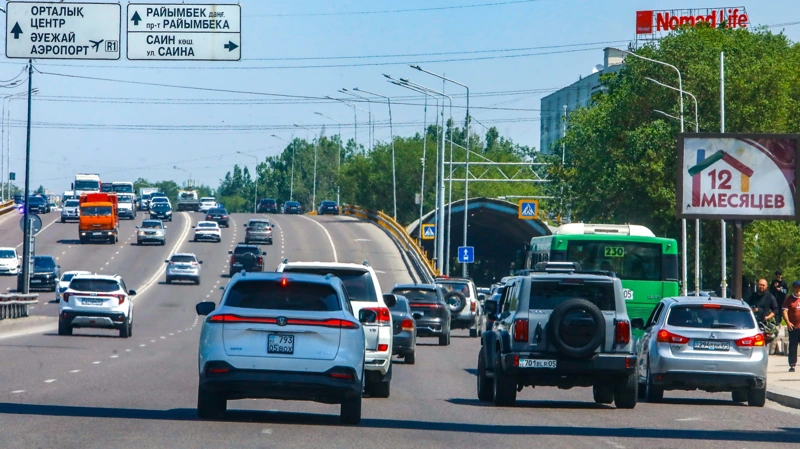 дорога, автомобиль, пробка, трасса