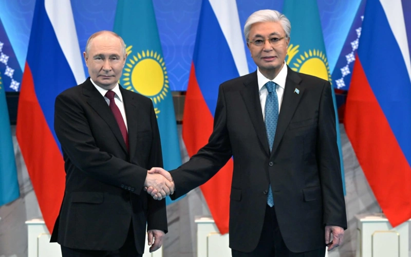 Токаев и Путин