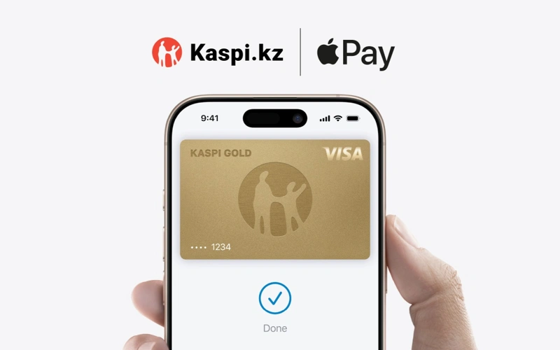 Kaspi Gold теперь в Apple Pay