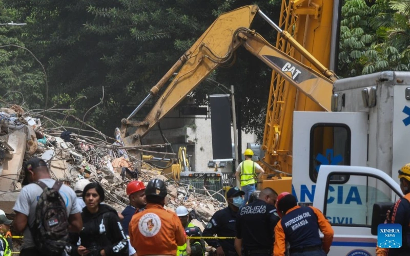 Venezuela quake death toll rises to 1,719