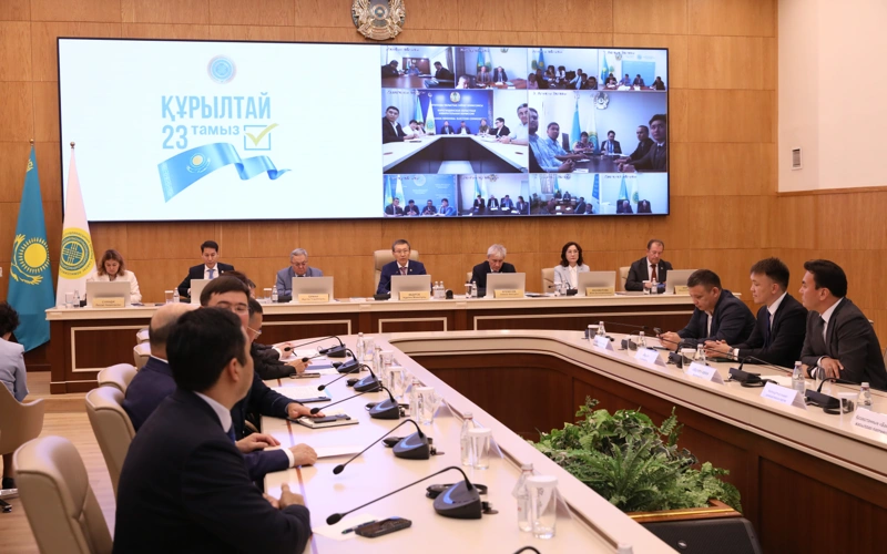 Құрылтай сайлауына дайындықтың күнтізбелік жоспары таныстырылды