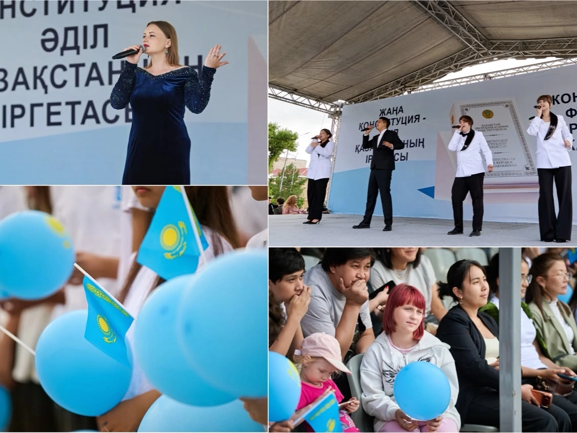 Патриотический концерт &laquo;Народная Конституция - основа сильного Казахстана&raquo; прошел в СКО 