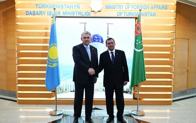 Kazakh, Turkmen Foreign Ministries sign 2027-2028 Cooperation Program 