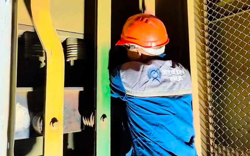 Часть Шымкента осталась без света и газа после двух аварий
