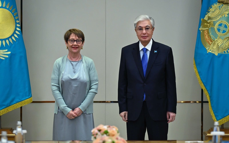 Tokayev meets with EBRD President Odile Renaud-Basso