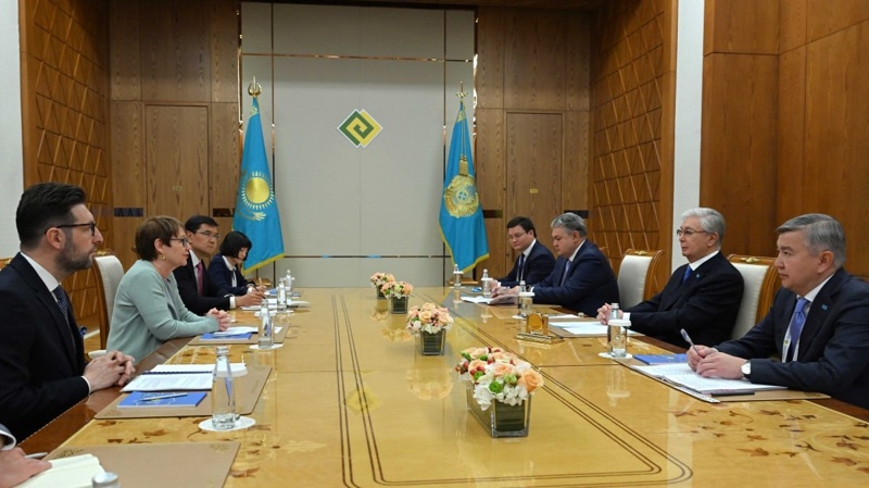 Tokayev meets with EBRD President Odile Renaud-Basso Tokayev meets with EBRD President Odile Renaud-Basso