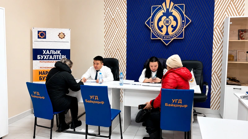 «Халық бухгалтері» акциясы аясында 60 мың кәсіпкер тегін кәсіби көмек алды