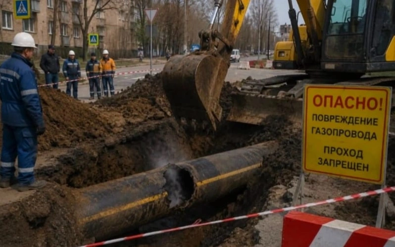 Шымкентте апат салдарынан бірнеше шағынауданда жарық пен газ өшіп қалды 