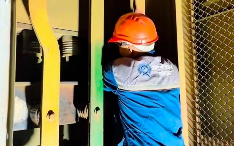 Шымкентте апат салдарынан бірнеше шағынауданда жарық пен газ өшіп қалды 