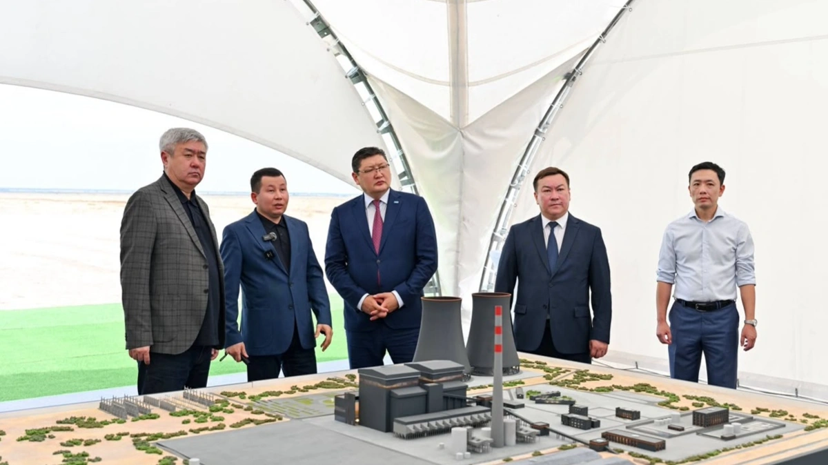Курчатов қаласында конденсациялық электр станциясының құрылысы басталды 