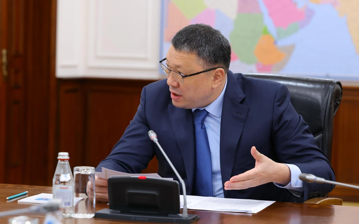 Министр внутренних дел Ержан Саденов