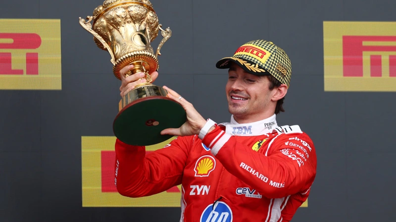 Leclerc leads Ferrari back to victory at British Grand Prix
