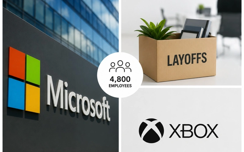 Microsoft to cut 4,800 jobs across commercial and Xbox divisions