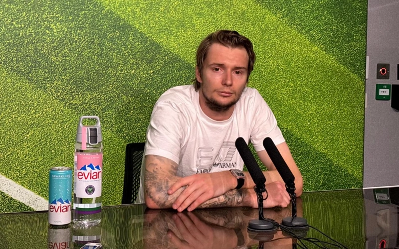 Александр Бублик подвел итоги матча с Тэйлором Фрицем на Уимблдоне