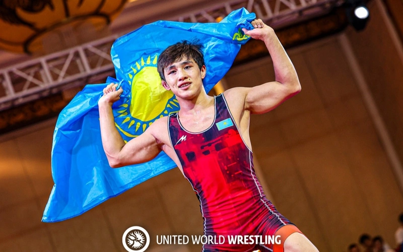 Kazakhstani wrestlers bag 2 gold medals at Asian U20 Championships