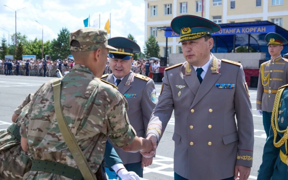 750 военнослужащих вступили в ряды Нацгвардии в Астане