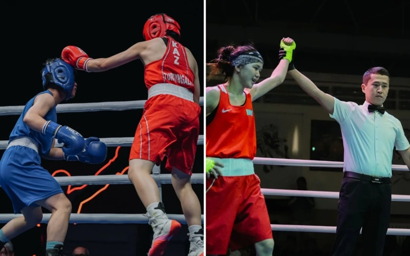 Мадира Жумакан и Акнур Турсынгали вышли в полуфинал чемпионата Азии U19 по боксу