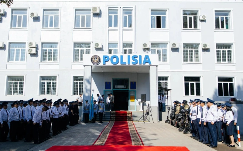 Абай полиция бөлімінің әкімшілік ғимараты пайдалануға берілді