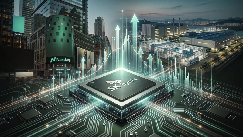 SK hynix, AI, AI chips, billions, Nasdaq