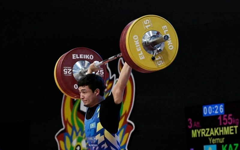Yernur Myrzakhmet wins bronze at World Youth Weightlifting Championships