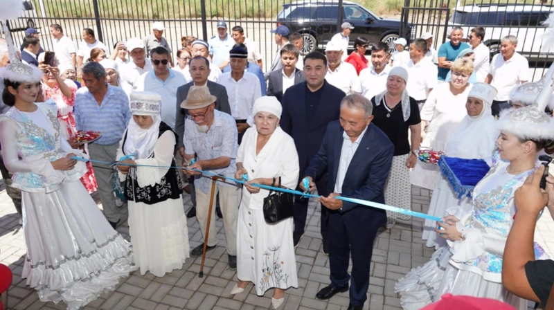Два новых Дома культуры с библиотеками открыли в Туркестанской области