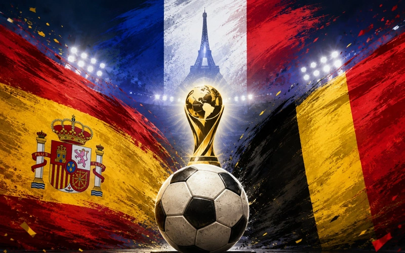 Spain beats Belgium to reach World Cup semifinal against France