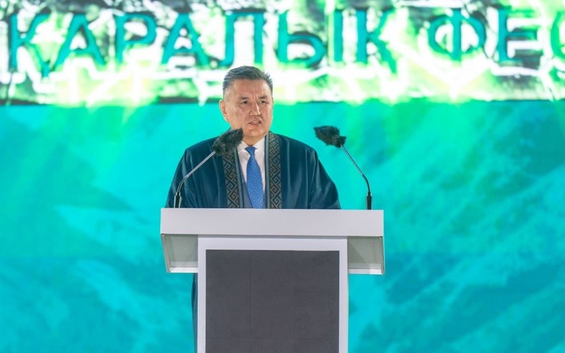 Akim (Governor) Nurymbet Saktaganov