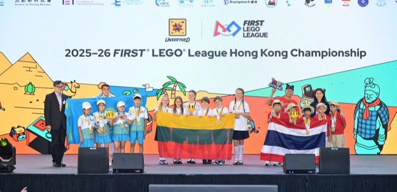 Kazakh students win top honors at Hong Kong robotics championship
