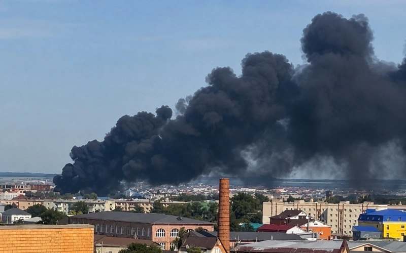пожар Костанай