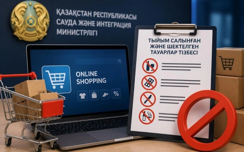 Что нельзя продавать онлайн: Минторговли РК представило единый перечень товаров