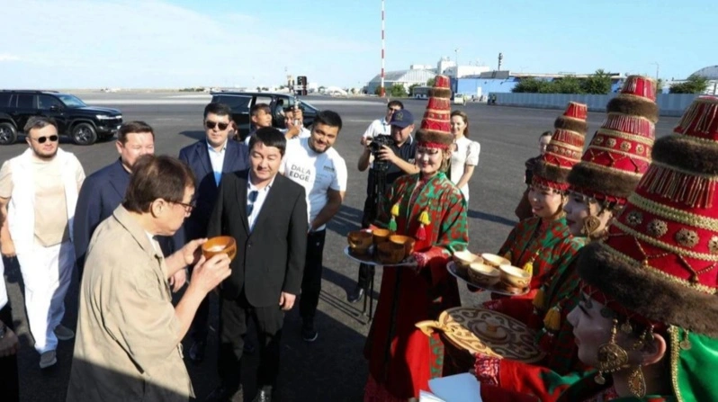 Jackie Chan arrives in Kazakhstan’s Mangistau for new film shoot
