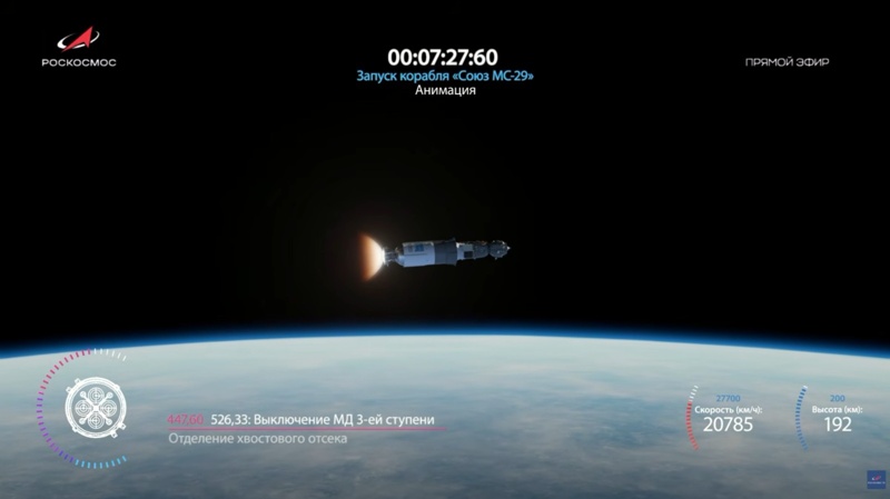 Soyuz MS-29 blasts off from Baikonur to ISS Soyuz MS-29 blasts off from Baikonur to ISS