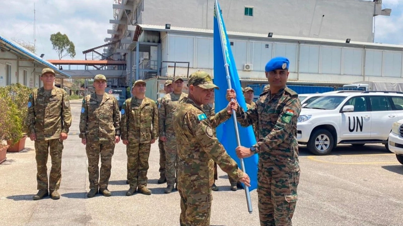 Kazakhstan rotates its peacekeeping contingent to UN Mission in Lebanon