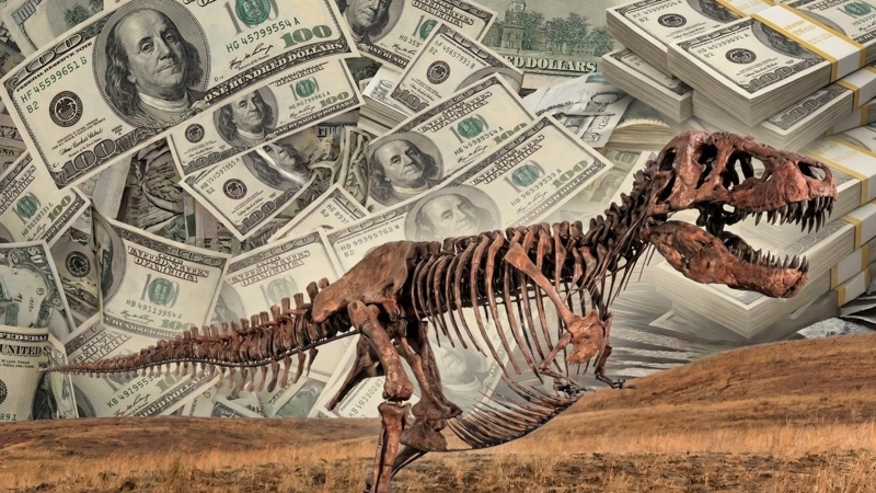 Gus, dinosaur, Sothebys