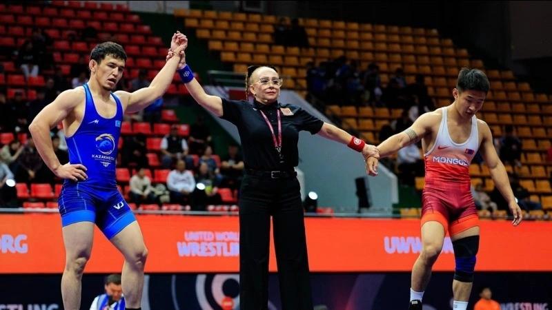 Kazakh freestyle wrestlers haul 6 medals at Hungary ranking tournament