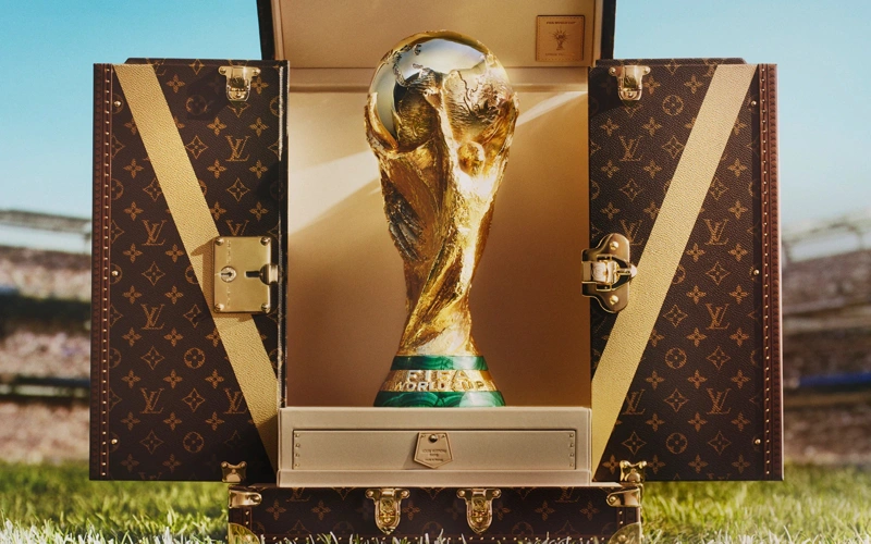 World Cup trophy to travel in Louis Vuitton trunk to stadium