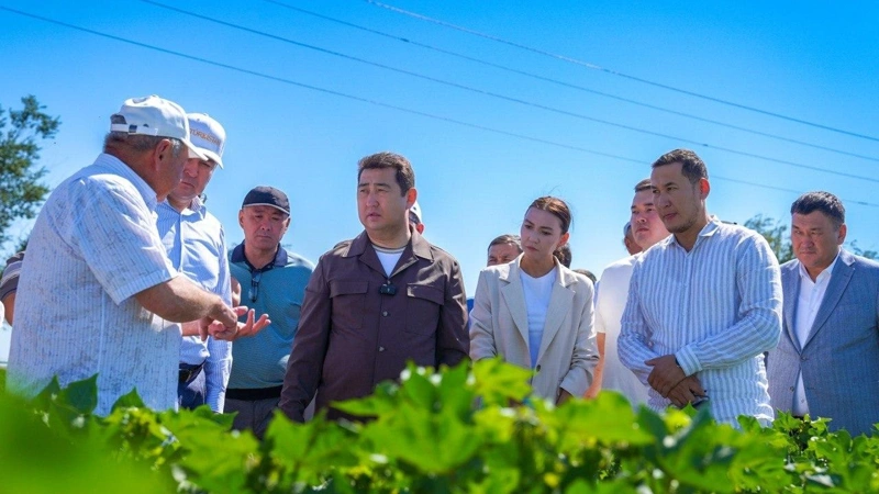 Kazakh Agriculture Minister visits country's first full-cycle cotton-textile cluster