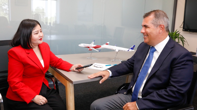 Air Astana: Part of Kazakhstan’s greater story on the global stage Air Astana Chief Executive Officer Ibrahim Canliel