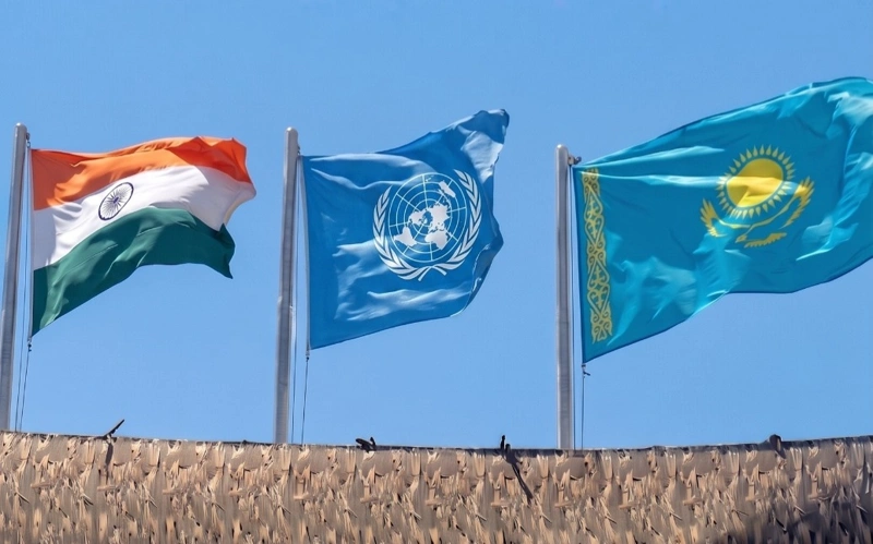 Флаг Казахстана подняли миротворцы на базе UNIFIL в Ливане