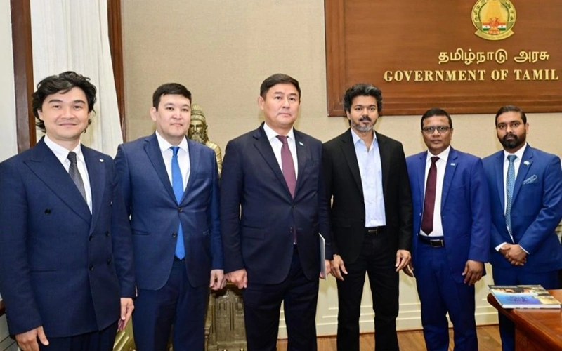 Kazakhstan, India's Tamil Nadu explore expanding trade and economic cooperation