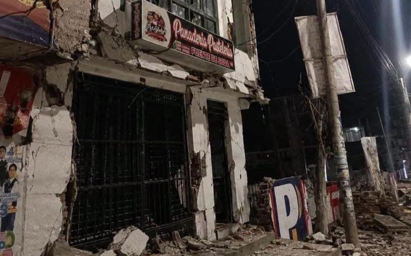 M5.5 quake in Peru leaves 5 dead, 20 injured