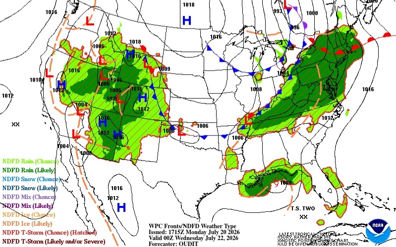 Flash flood danger persists across parts of U.S.