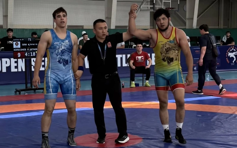 В Алматы определились сильнейшие борцы второго этапа Almaty Open Seniors