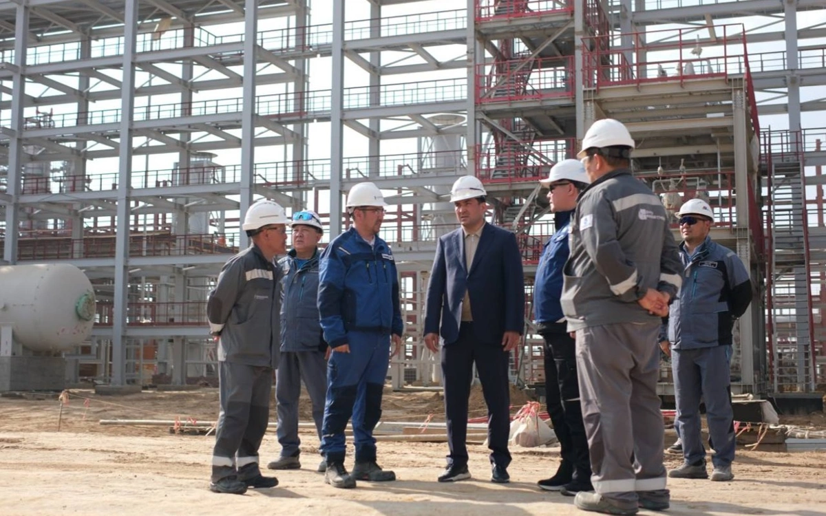 Қашағандағы газ өңдеу зауыты