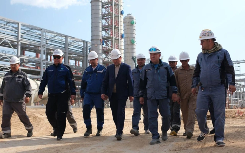 Қашағандағы жаңа зауыт жылына 727 млн текше метр газ өндіреді
