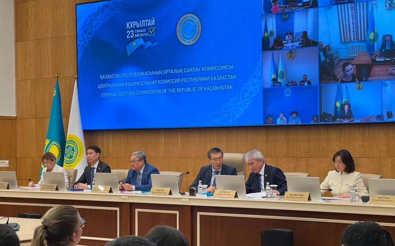 Құрылтай депутаттарының сайлауына тағы 10 халықаралық байқаушы аккредиттелді