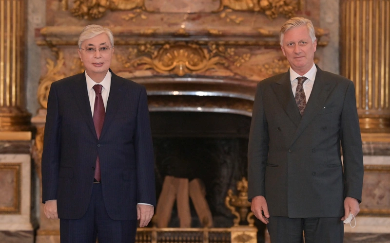 Tokayev extends National Day greetings to Belgian King Philippe 